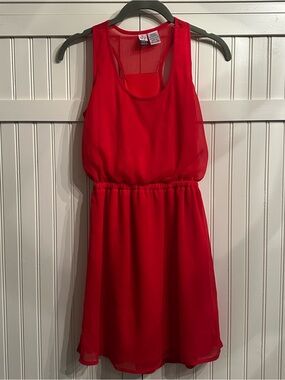 love on a hanger Red Sleeveless Mini Dress